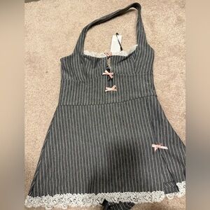 Urban outfitters kimchi blue halter romper